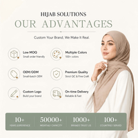 Hijab en jersey liquide de qualité supérieure, rafraîchissant et léger, délicat mais non transparent avec une brillance subtile, haute qualité pour les musulmanes