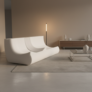 Ghế sofa lười hình sâu bướm bằng mút đàn hồi cao, kiểu khối đậu phụ đơn giản, dùng cho phòng ngủ, phòng khách, kiểu dáng giản dị, có thể nén. - Product Image 2