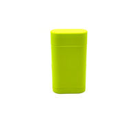 Bâton de déodorant en plastique vide rempli de 20g Conteneur Tube de fard à joues Bouteille de baume corporel Rotation du fond des cosmétiques