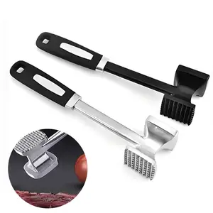 Ablandador de carne de ternera de aleación de aluminio, martillo para carne, herramienta para pollo, ternera, cerdo