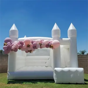 Nouvelle maison de rebond gonflable <span class=keywords><strong>bleu</strong></span> clair avec toboggan, piscine à balles, château gonflable pour enfants, fête, <span class=keywords><strong>ballon</strong></span>, château gonflable pour événements, château gonflable pour fête - Product Image 2