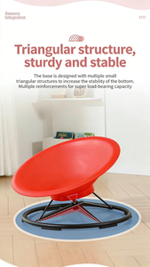 Silla Giratoria de Entrenamiento Sensorial CE/CPC 360 °   Silla Giratoria de Gran Tamaño, Silla Giratoria para Niños, Ejercicio de Equilibrio Vestibular - Product Image 3