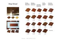 Revêtement cannelé par PVC de panneau de mur pour la déco d'intérieur Panneaux de mur stratifiés ignifuges extérieurs cannelés de PVC de haute résistance 2.9m 3m 30cm