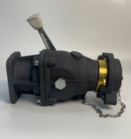 Vanne manuelle en fonte résistante à l'usure DN80, style italien, pour décharge de gaz, accessoire OEM pour citerne à carburant, raccord rapide