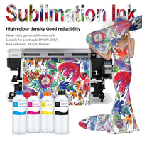 Tinta sublimasi untuk Epson i3200 DX5 DX6 DX7 XP600 5113 TX800 tinta sublimasi pewarna Printer sublimasi