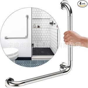 Barre d'appui en acier inoxydable en forme de T, diamètre 32 mm, pour salle de bain, douche, soutien de sécurité pour personnes âgées - Product Image 4