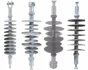 12kv Polymere Spanningsisolator 15kv Polynerische Siliconen Rubber Composiet Suspensie Isolatoren