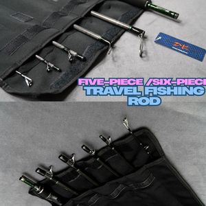 Caña de pescar de bolsillo fácil de transportar, disponible en pedidos pequeños, para surfcasting, viajes, spinning, lagos y estanques. - Product Image 5