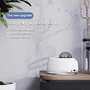 Nueva Lámpara de Noche LED con Bluetooth y USB, Proyector de Luz Dinámico de Diez Colores con Patrón de Agua, Control Inteligente por Aplicación, Efecto Cielo Estrellado - Product Image 3