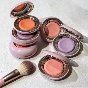 Fard à joues crème compact végétalien en gros, fini mat naturel et éclatant, haute pigmentation, résistant à l'eau, taille standard - Product Image 3