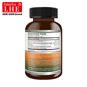 Offre Spéciale : Complément Antioxydant OEM Calcium Magnésium Zinc D3 pour le Système Immunitaire – 300 Comprimés de Calcium, Magnésium, Zinc et Vitamine D3 - Product Image 6