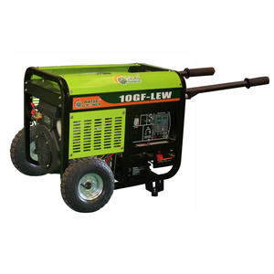 Générateur-soudeuse à essence Raise G Power 10GF-LEW 10KW monophasé triphasé avec écran LED pour usage en construction - Product Image 1