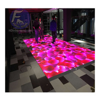 2020 mejor venta colorido rgb Piso Interactivo Pantalla de interior al aire libre pantalla LED de pared