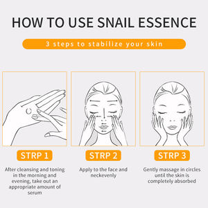Suero Facial Personalizado al por Mayor, Suero Coreano <span class=keywords><strong>de</strong></span> Caracol <span class=keywords><strong>Real</strong></span> con 96% <span class=keywords><strong>de</strong></span> Mucina, Cuidado <span class=keywords><strong>de</strong></span> la Piel, Blanqueamiento Facial, Reparación - Product Image 2