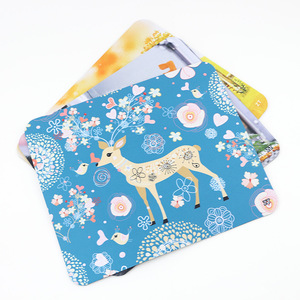 Cartoon Animal <b>Mouse</b> <b>Pad</b> 230x200x1.5mm Rectangular Small Size Warm Hands Design For Office Or Home Use - Product Image 4