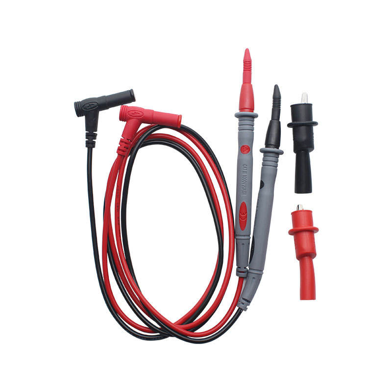 Rojo negro con clip de cocodrilo