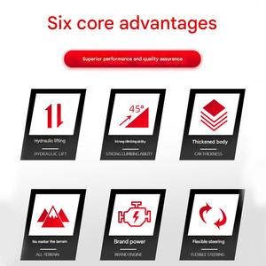 Moxiang नया 200 किलोग्राम इलेक्ट्रिक स्टेकर 400 किलो मिनी लिफ्ट फोर्कलिफ्ट - Product Image 6