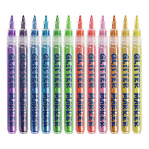 Set di Pennarelli Glitterati Permanenti OEM/ODM 0.7mm 36 Colori, Penne Glitterate ad Alta Copertura per Artigianato, Cartoline, Arte e Pittura - Product Image 2