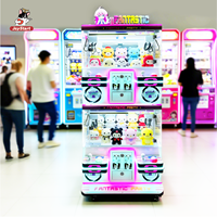 Machine à griffes attrape-figurines à monnayeur, distributeur de prix, 110V/220V, personnalisable, équipement de jeu d'arcade pour divertissement intérieur