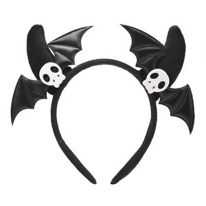 Archetto con corno del diavolo nero vento scuro oggetti di scena per la decorazione della festa di carnevale di Halloween - Product Image 4