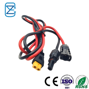 Kit adaptateur de câble solaire <span class=keywords><strong>XT60</strong></span> vers <span class=keywords><strong>MC4</strong></span> SAE, prix usine, 12V/24V, câble d'extension étanche pour système solaire de camping-car et bateau - Product Image 1