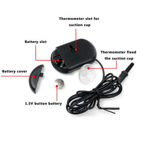 ST-3 <span class=keywords><strong>Aquarium</strong></span> Thermometer Digitales <span class=keywords><strong>Aquarium</strong></span> <span class=keywords><strong>Aquarium</strong></span> Wasser temperatur messer Elektronisches LCD-Display-Thermometer für Fischs child kröte - Product Image 6