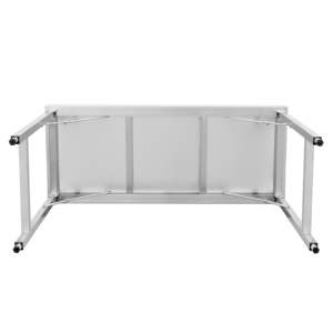 طاولة عمل قابلة للطي من الفولاذ المقاوم للصدأ محمولة بحجم مخصص من مواد عالية الجودة في المستودعات - Product Image 3