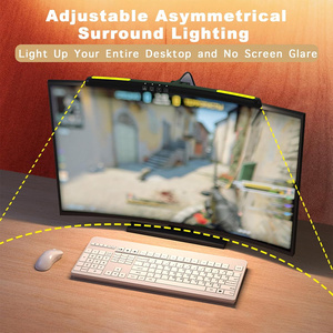 Barra <span class=keywords><strong>de</strong></span> Luz LED RGB para Monitor <span class=keywords><strong>de</strong></span> Computadora con Control Táctil <span class=keywords><strong>de</strong></span> Atenuación Continua, Lámpara para Juegos <span class=keywords><strong>de</strong></span> PC y Escritorio <span class=keywords><strong>de</strong></span> Oficina con Alimentación USB - Product Image 4