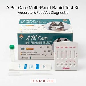 Pruebas rápidas <span class=keywords><strong>veterinarias</strong></span> aprobadas por ISO, tiras reactivas combinadas para caninos EHR-ANA-Babesia Gibsoni-Bsbesia Canis para uso en clínicas <span class=keywords><strong>veterinarias</strong></span> - Product Image 1