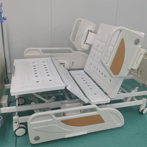 3-функциональная Электрическая Медицинская Кровать для домашнего ухода многофункциональная ручная Больничная койка для продажи - Product Image 2