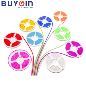 120LED/M <span class=keywords><strong>LED</strong></span> Neon dải ánh sáng 2835 linh hoạt Ribbon <span class=keywords><strong>LED</strong></span> Rope 220V EU/US IP65 không thấm nước <span class=keywords><strong>LED</strong></span> Băng Dải giáng sinh Đảng ánh sáng - Product Image 2