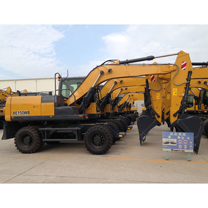 Robusta excavadora móvil XE150WB para alquiler - Product Image 5