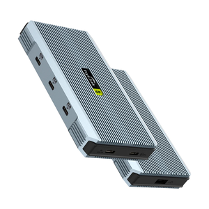 Base de Conexión USB-C con Fuente de Alimentación, 11 <span class=keywords><strong>Puertos</strong></span>, Hub USB-C 2 en 1 para 2x 4K 60Hz, 3 USB 3.0 10Gbps, 2 para 100W PD, Gigabit Ethernet - Product Image 3