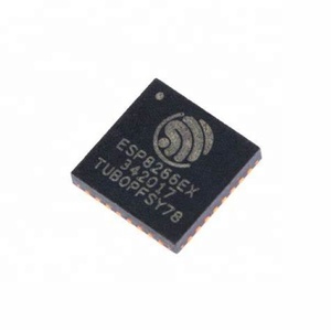 ESP8266EX IC RF TXRX + MCU WIFI 32QFN 54Mbps WiFi 2.4GHz I2C,I2S,SPI,UART RF Émetteur-récepteur CI ROHS - Product Image 1