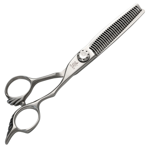 6 pulgadas profesional peluquero tijeras <span class=keywords><strong>de</strong></span> corte <span class=keywords><strong>de</strong></span> pelo adelgazamiento dientes tijeras conjunto - Product Image 3