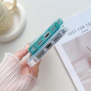 เคสโทรศัพท์มือถือดีไซน์หรูหรา สีสันสดใส ลายเลเซอร์ โปร่งใส แฟชั่นเรียบง่าย สำหรับ iPhone18 17 16 Pro Max - กันกระแทก นุ่มสบาย ขายดี - Product Image 4