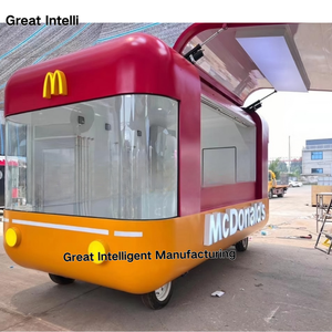 รถขายอาหารเคลื่อนที่ได้อย่างรวดเร็วสำหรับคาราวานและใช้งานกับโรงบ่มไวน์พิซซ่า - Product Image 1