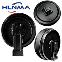 Galet tendeur avant pour excavatrice Sumitomo SH120 SH125-3 SH135 SH180 SH210 SH220 SH280 SH300 SH300-3 SH350 – Pièces de rechange pour train de roulement