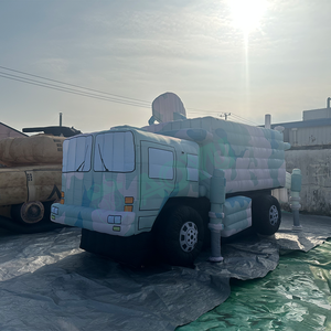 AOYU Nouveau Design Réplique Publicitaire Géante Gonflable Modèles de Voiture Réservoir Gonflable Panzer pour Extérieur Leurre - Product Image 1