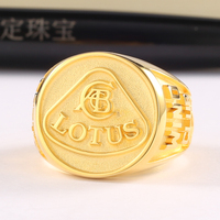 Benutzer definierte Männer Solid Siegelring Croissant Ring 18 Karat Gold Edelstahl Blank Alle Miami Chunky Ring für Damen Mädchen