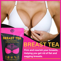 Tisane Chinaherbs pour l'Augmentation et le Raffermissement des Seins, Soin Sexy pour Femmes, Saveur Papaye, Thé d'Amélioration Mammaire