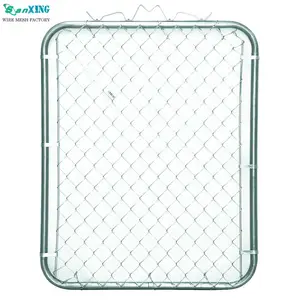 Field Fence PVC Coated Iron Wish Mesh Chain Link Mesh Fence Zoo Fence Metal Netting