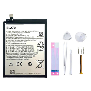 Batterie de téléphone portable Batterie Li-polymère rechargeable <span class=keywords><strong>BL270</strong></span> pour Motorola G6 Play XT1922 4000mAh 3.85V - Product Image 4