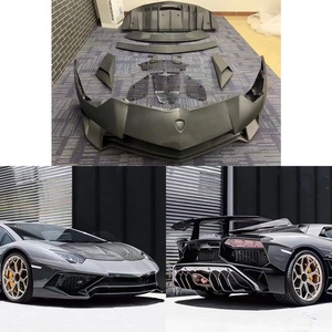ชุดแต่งคาร์บอนไฟเบอร์ครึ่งคัน รุ่น 750SV สำหรับรถยนต์ Aventador ปี 2010-2012 ชุดแต่งกันชนหน้า/หลังแบบ Bolt-On - Product Image 2