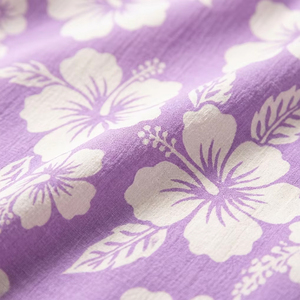 Robe midi dos nu à imprimé floral d'été avec logo personnalisé pour femme, sexy, avec fente latérale, bretelles spaghetti, motif hibiscus violet, idéale pour les vacances à la plage - Product Image 4