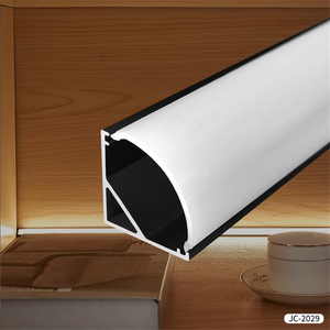 16Mm Height L Shape T5 Aluminum Housing PC <b>Diffuser</b> Anti Glare Beam Minimalist Indoor Corner Atmosphere <b>Led</b> Profile Light - Product Image 6