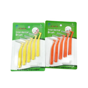 Brosse inter <span class=keywords><strong>dentaire</strong></span> en forme de L pour enfants et adultes, outil pour soins buccaux, fil orthodontique, S M L, 1 pièce - Product Image 2