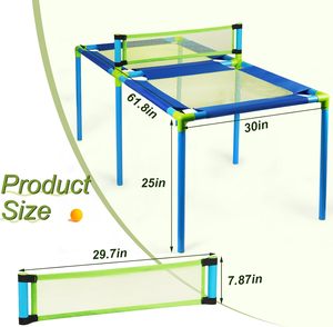 <span class=keywords><strong>Tavolo</strong></span> <span class=keywords><strong>da</strong></span> <span class=keywords><strong>Ping</strong></span>-<span class=keywords><strong>pong</strong></span> portatile per bambini e famiglia in PVC tubo Slam <span class=keywords><strong>tavolo</strong></span> con rete e paddle per interni all'aperto trampolino <span class=keywords><strong>tavolo</strong></span> <span class=keywords><strong>da</strong></span> Tennis - Product Image 4