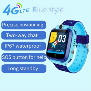Montre intelligente pour enfants 4G IP67 étanche Q12 avec carte SIM, prise de photos, jeux, localisation, SOS, anti-perte, montres intelligentes pour enfants 4G en gros - Product Image 5