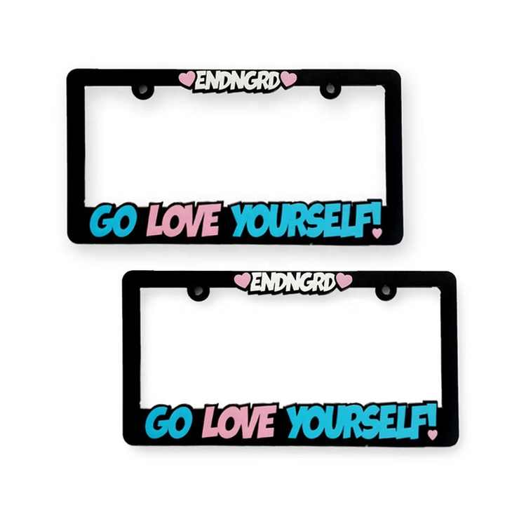 FRESH AS FCK Jdm Wakaba Leaf JDM License Plate Frame - Foto 5